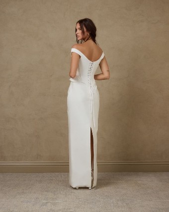 Katherine Tash - Sale Paloma Corset (smooth) & Column Skirt #2 default Warm White thumbnail