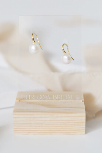 Heirloom Bridal Company Julia Earring #0 default Gold thumbnail