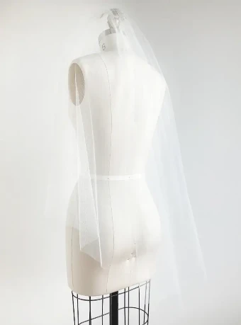 Sara Gabriel Headpieces Brenda Veil #0 default White thumbnail