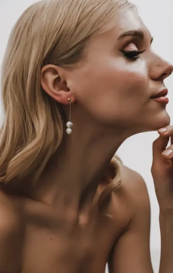 Heirloom Bridal Company Elena Earring #1 default Gold thumbnail