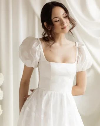 Truvelle Lumi Puff Sleeve #0 default Off White thumbnail