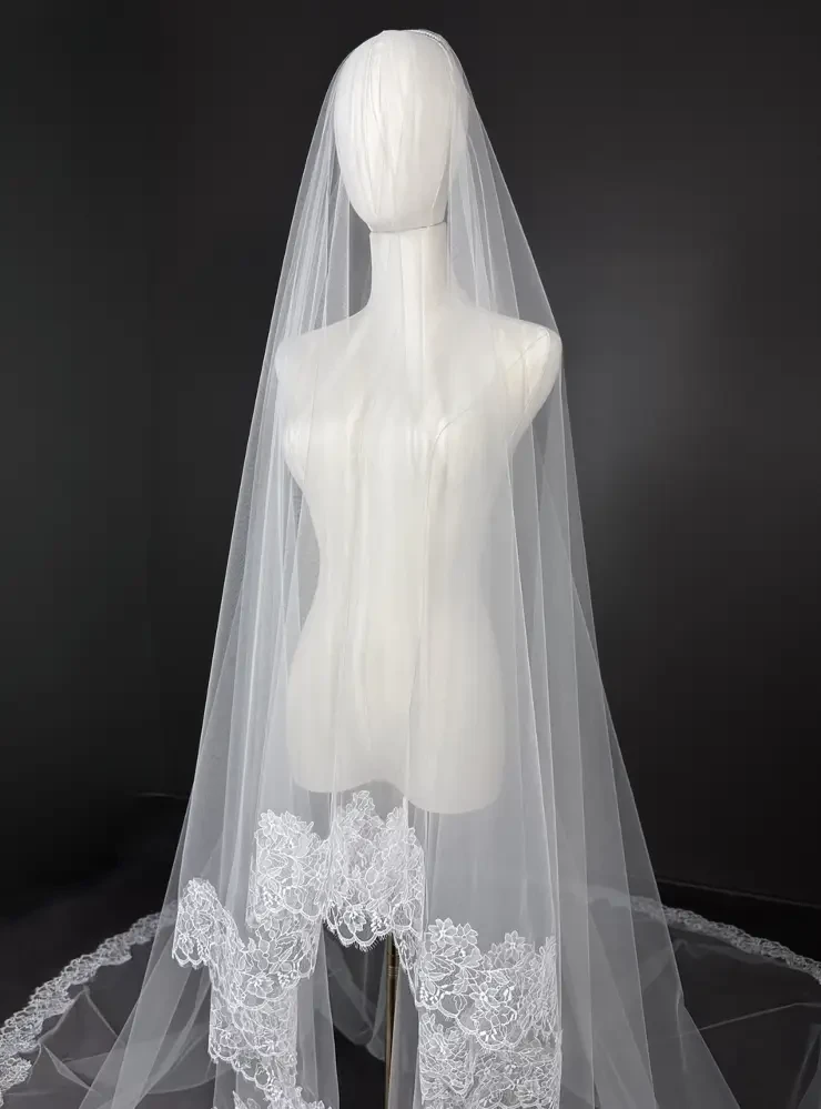 Sara Gabriel Headpieces Winifred Veil Default Image