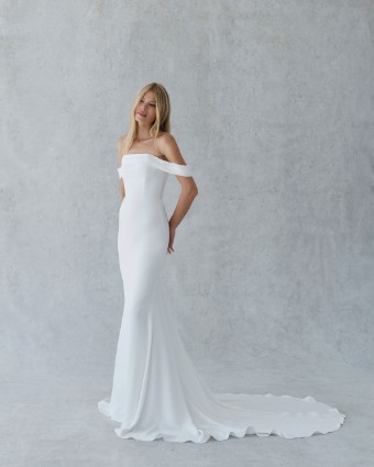 Alexandra Grecco Off the Shoulders Wrap with Long Sleeves #1 default Off White thumbnail