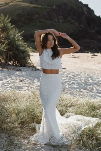 Anna Campbell Alessandra Skirt #0 default Ivory Only thumbnail