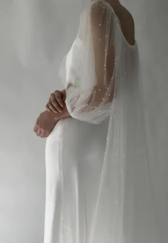 A.B. Ellie Harlow Cape #0 default Light Ivory thumbnail