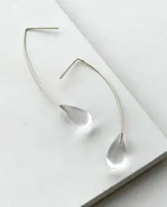 A.B. Ellie Glass Stem Drop #0 default Gold thumbnail