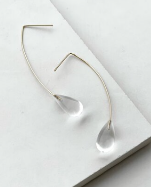 A.B. Ellie Glass Stem Drop by A B Ellie / HDWR #0 default Gold thumbnail