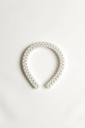A.B. Ellie Perla Headband #0 default Pearl thumbnail