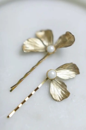 Hushed Commotion Liv Hair Pins by Hushed Commotion #1 Gold/Silver thumbnail