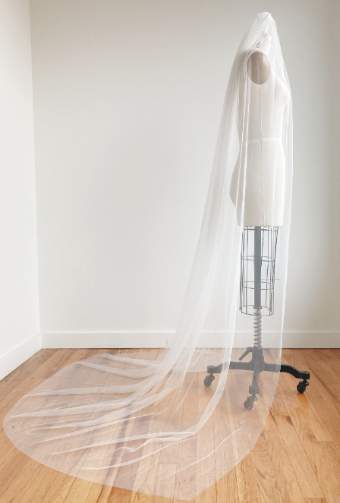 Sara Gabriel Headpieces Paige Veil by Sara Gabriel #0 default White thumbnail