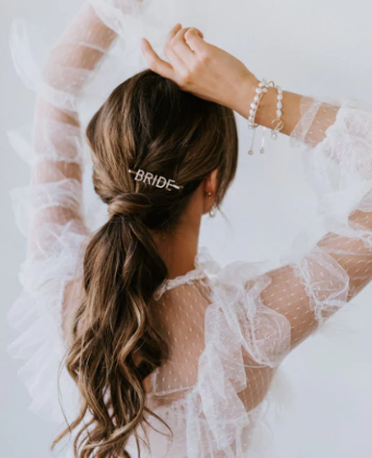 Untamed Petals Bride Crystal Pave Bobby #0 default Gold thumbnail