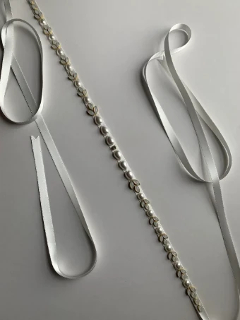 Hushed Commotion Corey sash #2 default Light Ivory thumbnail