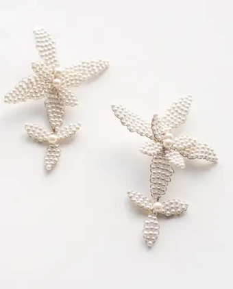 A.B. Ellie Harley Earrings #0 default Off White thumbnail