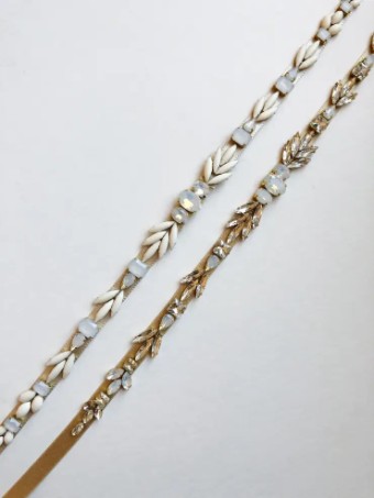 Hushed Commotion Heather Belt by Hushed Commotion #1 Alabaster/Moonstone/Crystal thumbnail