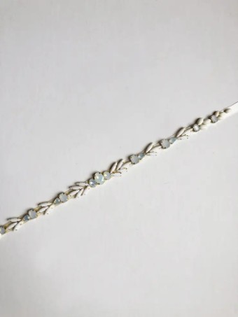 Hushed Commotion Heather Belt by Hushed Commotion #2 Alabaster/Moonstone/Crystal thumbnail
