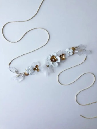 Hushed Commotion Callahan Belt by Hushed Commotion #2 default Brass/White/Gold thumbnail