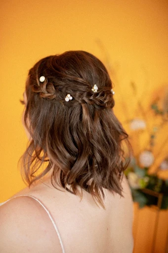 Hushed Commotion Victoria Hair Pins #1 default Gold thumbnail