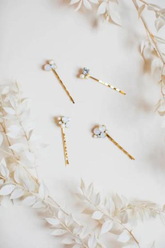 Hushed Commotion Victoria Hair Pins #0 default Gold thumbnail