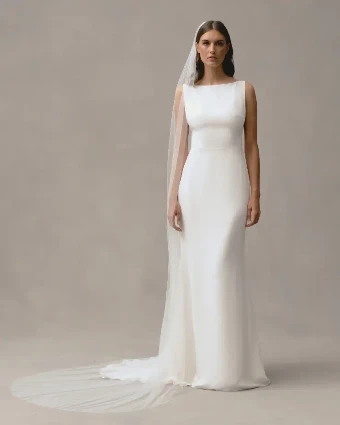 Alexandra Grecco Signature Veil #1 Off White thumbnail