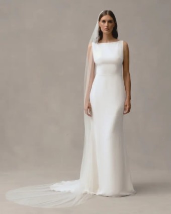 Alexandra Grecco Signature Veil by Alexandra Grecco #1 Off White thumbnail