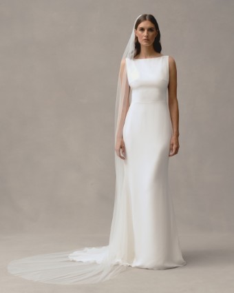 Alexandra Grecco Signature Veil by Alexandra Grecco #1 Off White thumbnail