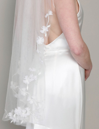 Alexandra Grecco Aja Veil by Alexandra Grecco #0 default Off White thumbnail