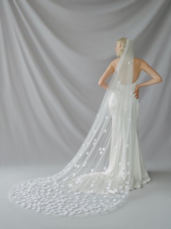 Alexandra Grecco Emma Veil by Alexandra Grecco #0 default Off White thumbnail