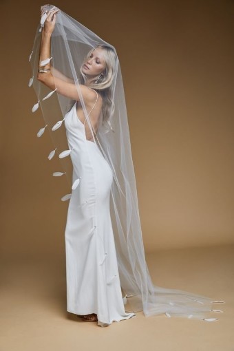 Rue de Seine Frontier Veil by Rue De Seine #0 default Off White thumbnail