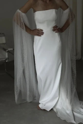 A.B. Ellie Hayden Column Sleeves #1 default Light Ivory thumbnail