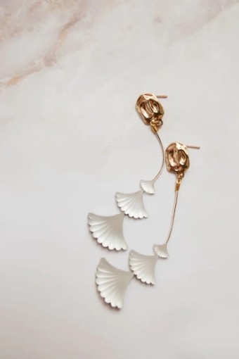 Hushed Commotion Shona Earrings #0 default Gold/Silver thumbnail