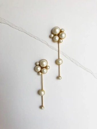 Hushed Commotion Daryn Earring #0 default Gold thumbnail