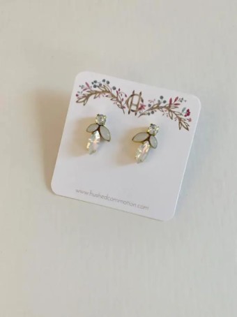 Hushed Commotion Ramsay Earrings #2 Gold/Silver thumbnail