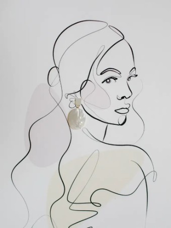 Hushed Commotion Ines Earring by Hushed Commotion #1 default Gold/Silver thumbnail