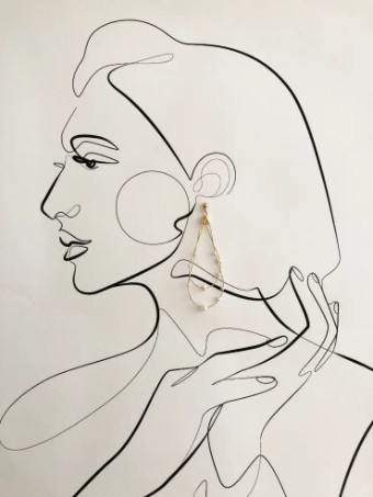 Hushed Commotion Slaton Earring by Hushed Commotion #1 default Gold/Silver thumbnail