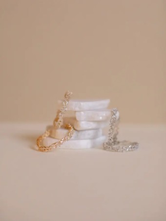 Hushed Commotion Monroe earring by Hushed Commotion #0 default Champagne/Silver thumbnail