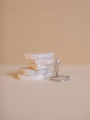 Hushed Commotion Monroe earring by Hushed Commotion #2 Champagne/Silver thumbnail