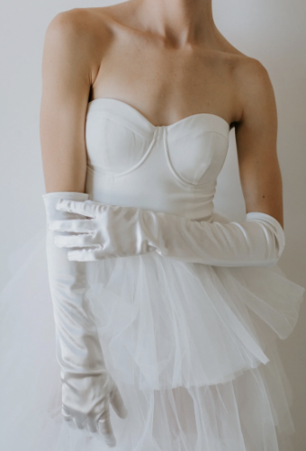 Untamed Petals Jasper Gloves by Untamed Petals #0 default White thumbnail