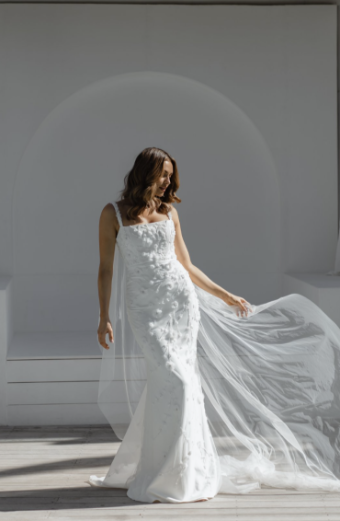 Anna Campbell Tahlia Veil by Anna Campbell #0 default Ivory thumbnail