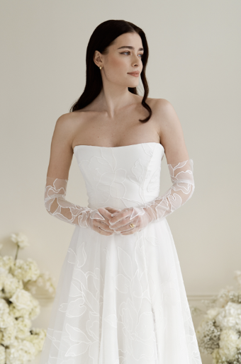 Truvelle Simone Gloves #0 default Off White thumbnail