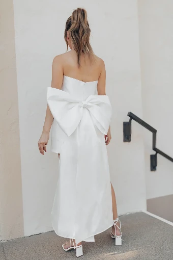 Untamed Petals Frankie Dress #3 Light Ivory thumbnail