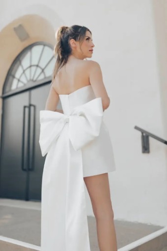 Untamed Petals Frankie Dress #2 Light Ivory thumbnail