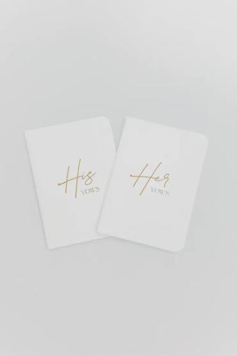 Heirloom Bridal Company Vow Book Set by Heirloom Bridal #0 default White thumbnail