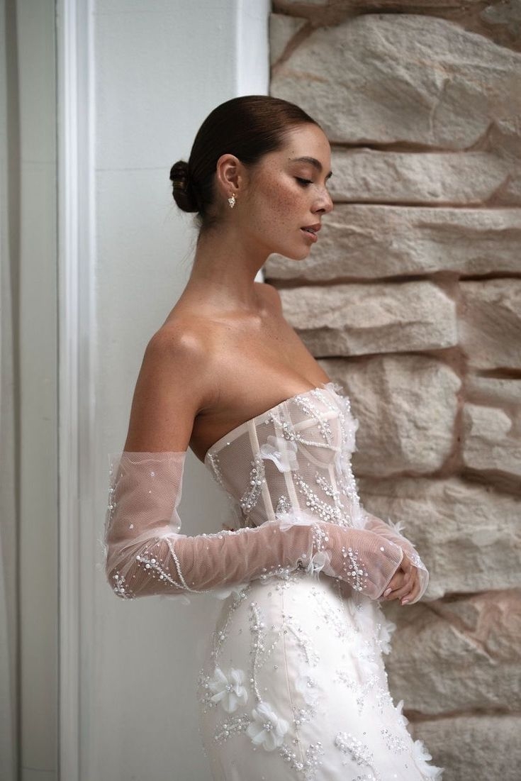 Alena Leena | Everthine Bride - Cosmos Sleeves | Everthine Bride