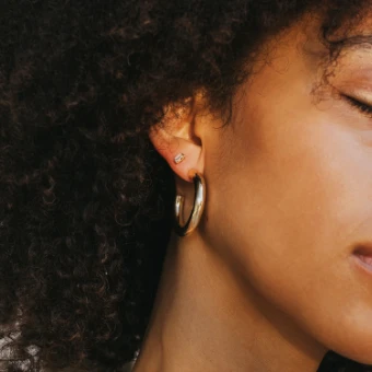 Mod and Jo Amour Hoops by Mod + Jo #1 default Gold thumbnail