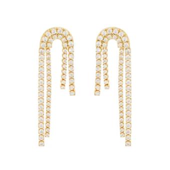 Mod and Jo Khloe Arch Statement Earring by Mod + Jo #0 default Gold thumbnail