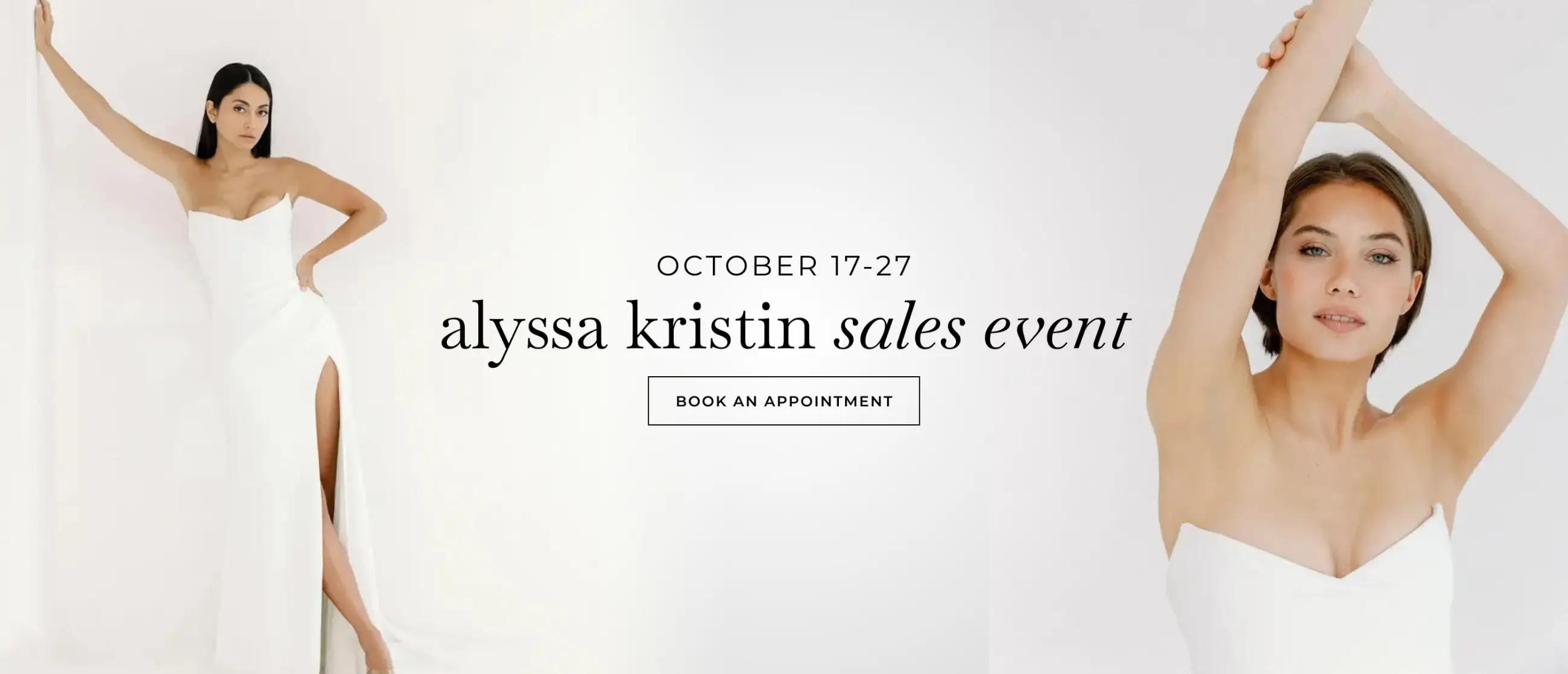 alyssa kristin sales event