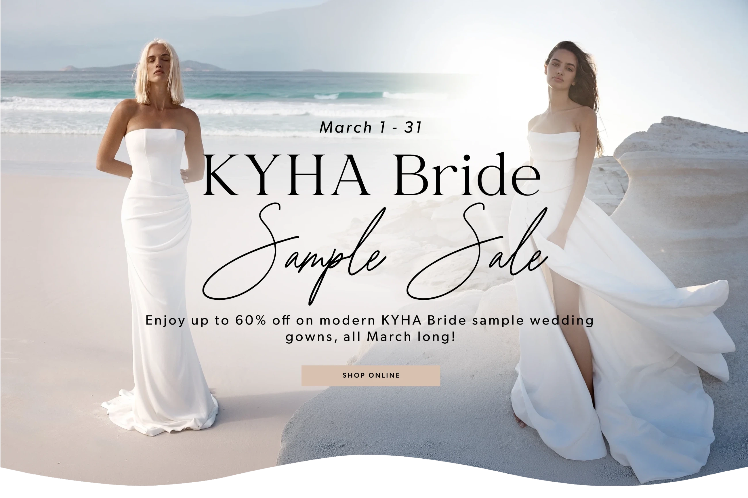 Kyha Bride Sample Sale Event