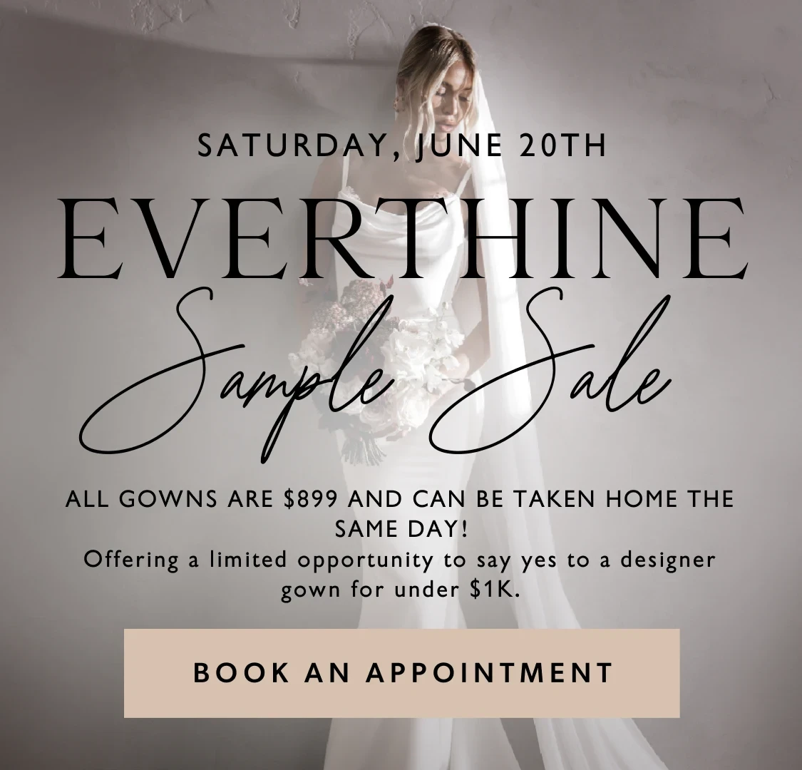 Everthine Sample Sale Event Banner